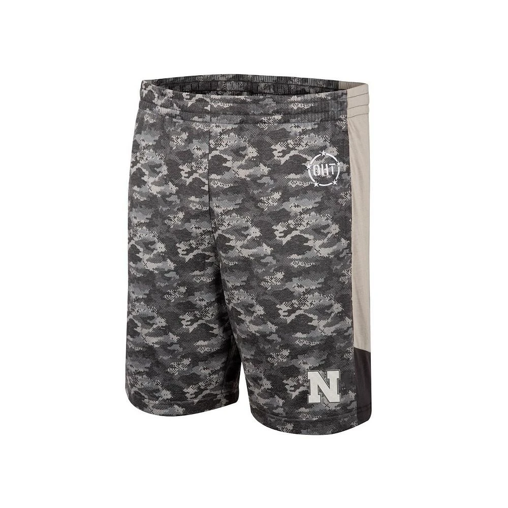商品Colosseum|Men's Camo Nebraska Huskers OHT Military-Inspired Appreciation Terminal Shorts,价格¥271,第4张图片详细描述