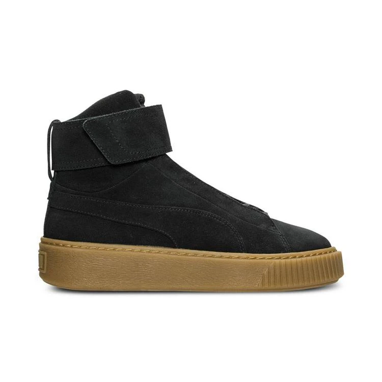 商品Puma|Women's Suede Platform Mid OW Casual Sneakers from Finish Line,价格¥519,第2张图片详细描述
