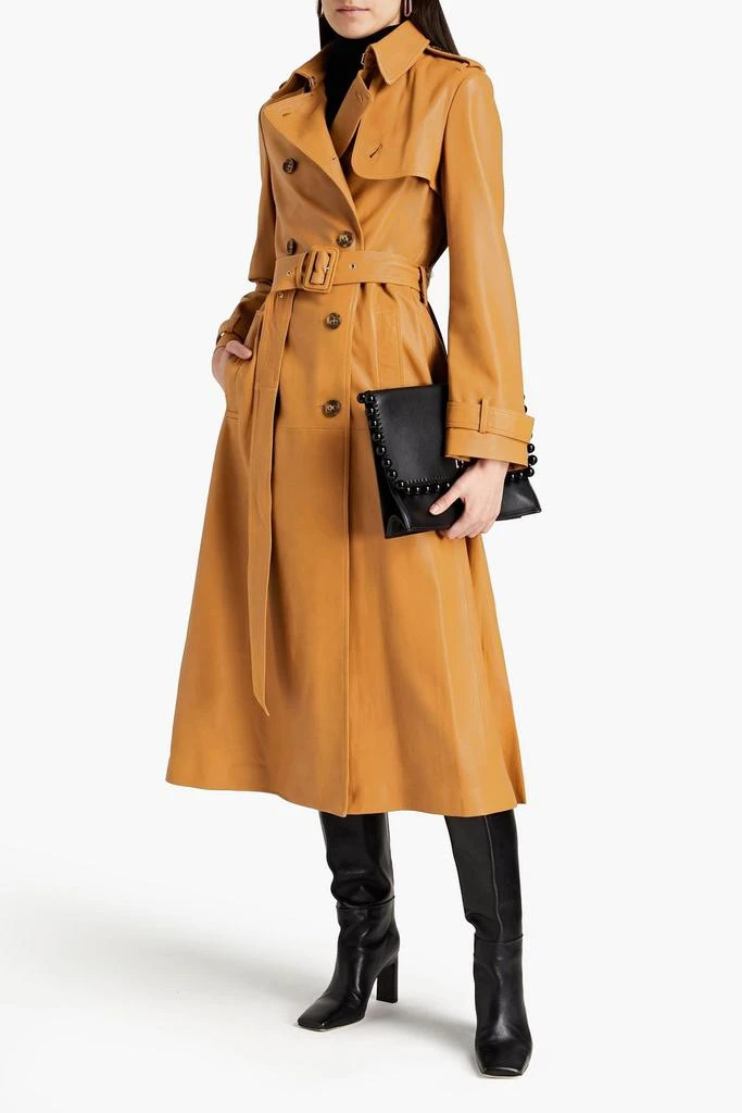 商品RED Valentino|Leather trench coat,价格¥8594,第2张图片详细描述