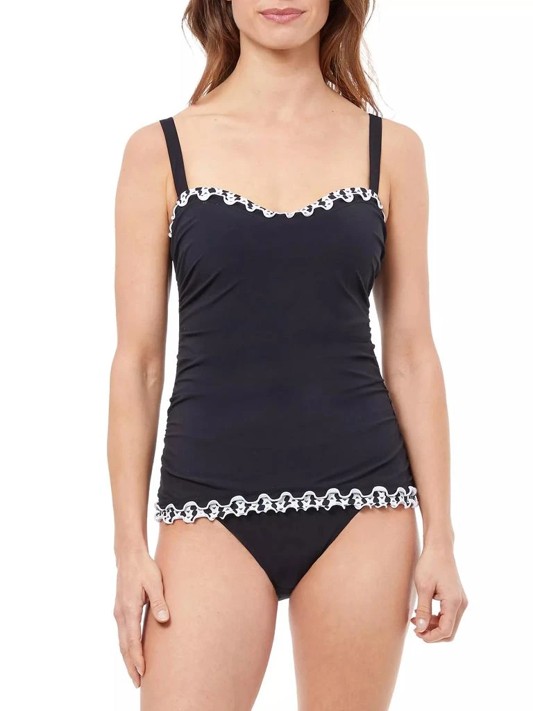 商品Profile by Gottex|Enya D-Cup Tankini Top,价格¥813,第2张图片详细描述