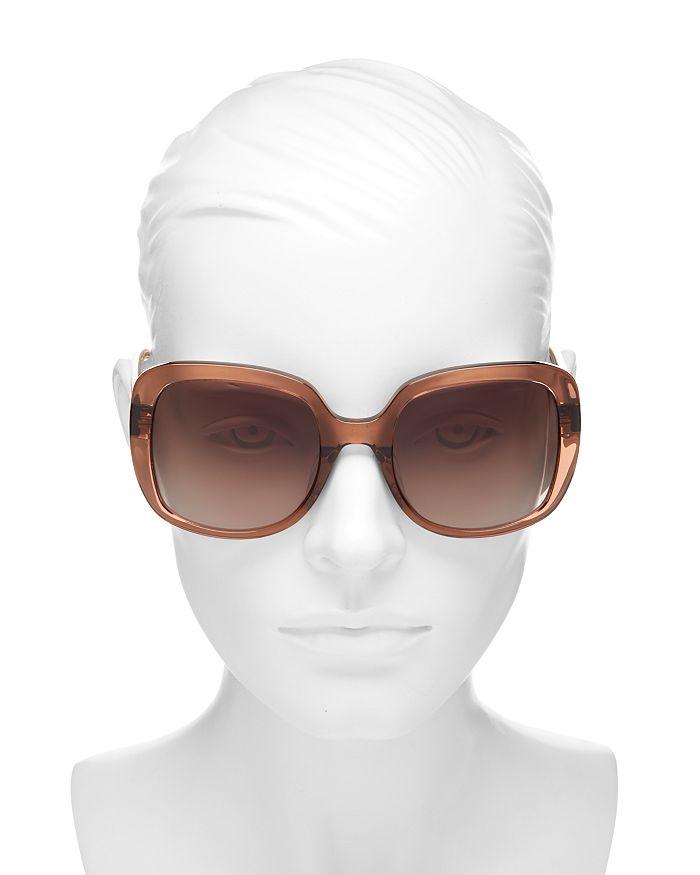 Women's Square Sunglasses, 56mm商品第2张图片规格展示
