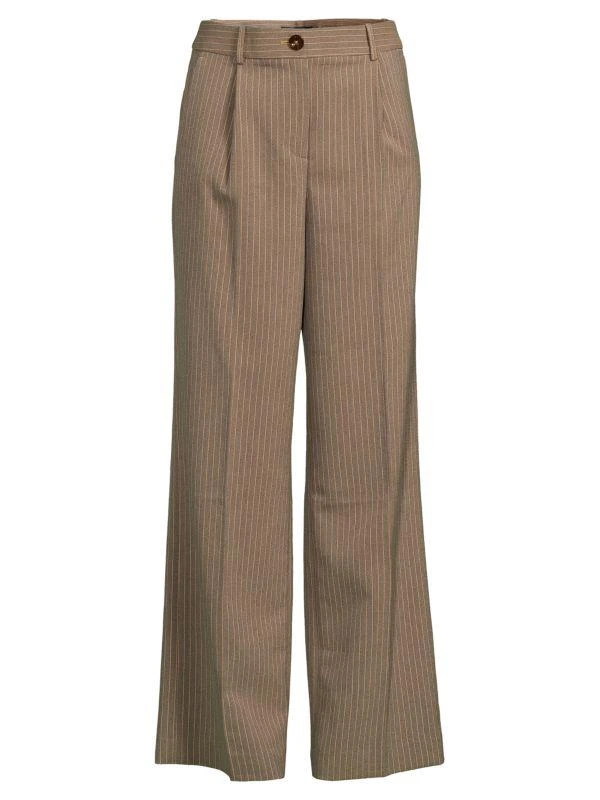 商品Tommy Hilfiger|Striped Wide Leg Trousers,价格¥263,第3张图片详细描述