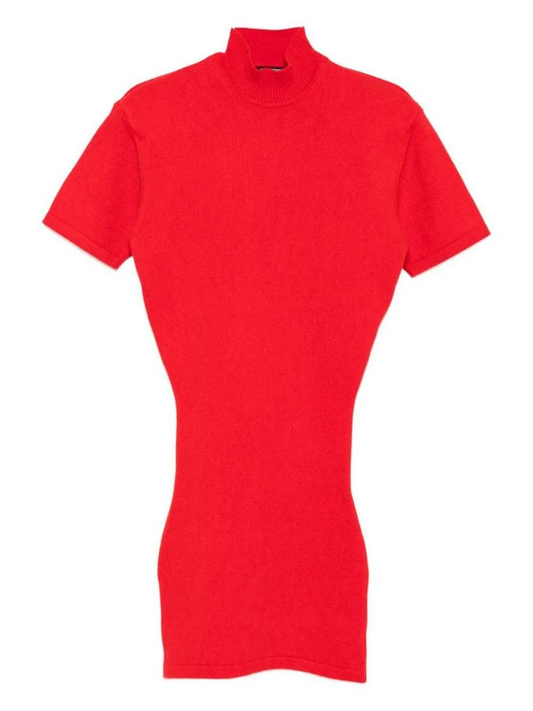 商品Jacquemus|Jacquemus La Robe Maille Castagna Short Dress,价格¥3844,第1张图片
