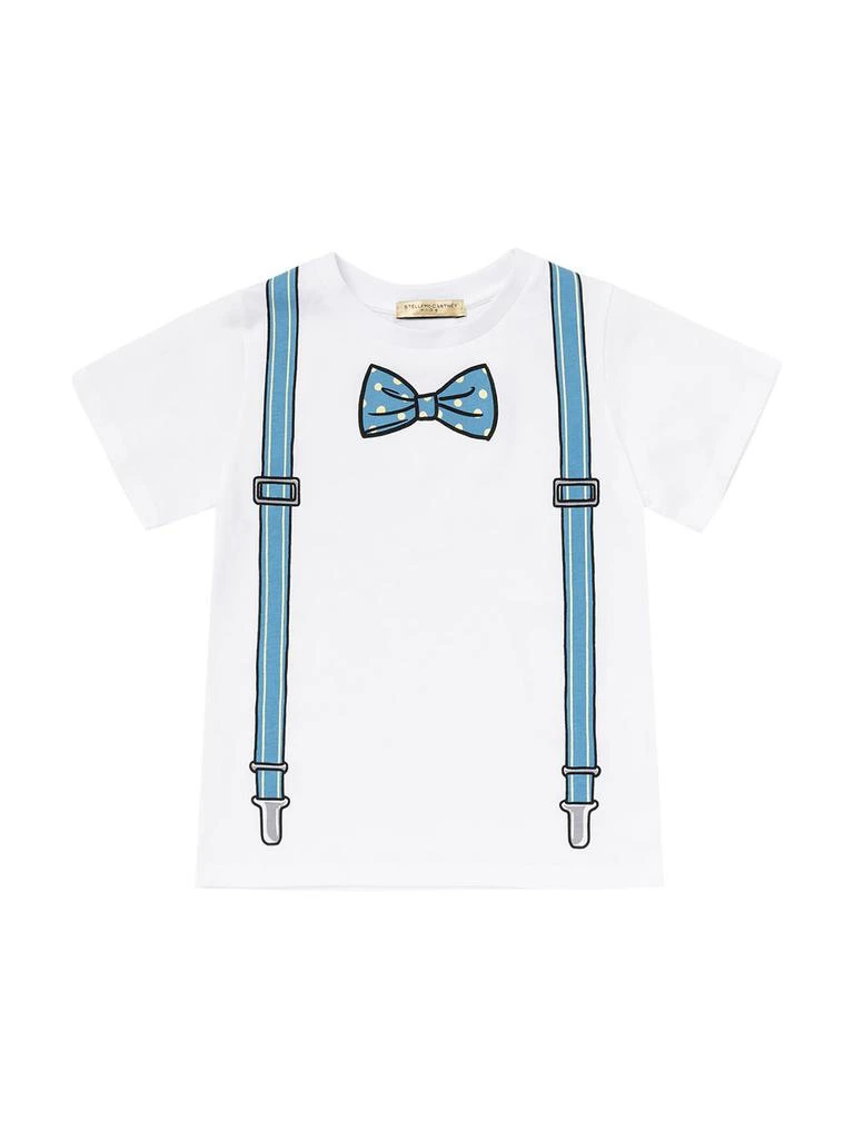 商品Stella McCartney|Printed Organic Cotton Jersey T-shirt,价格¥385,第1张图片