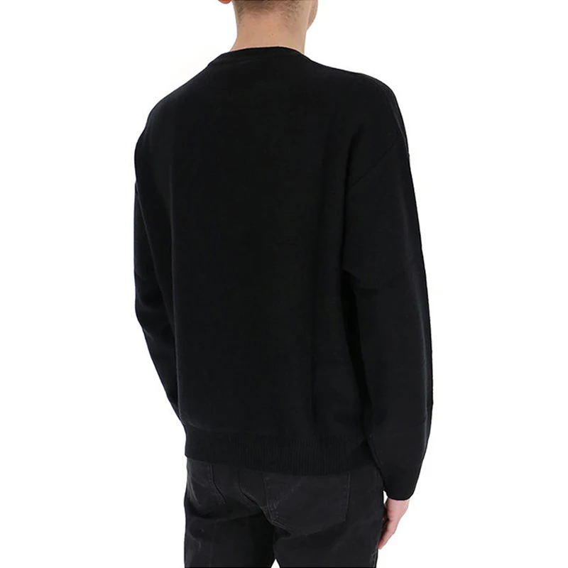 VERSACE 范思哲 男士黑色羊毛针织衫/毛衣 A87561-A236510-A1008 商品