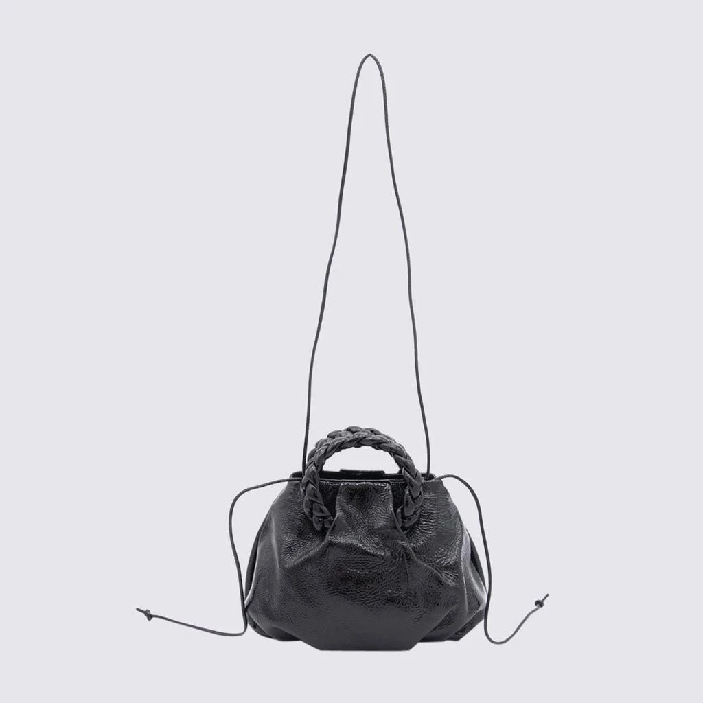商品Hereu|BLACK LEATHER TOP HANDLE BAG,价格¥1737,第2张图片详细描述
