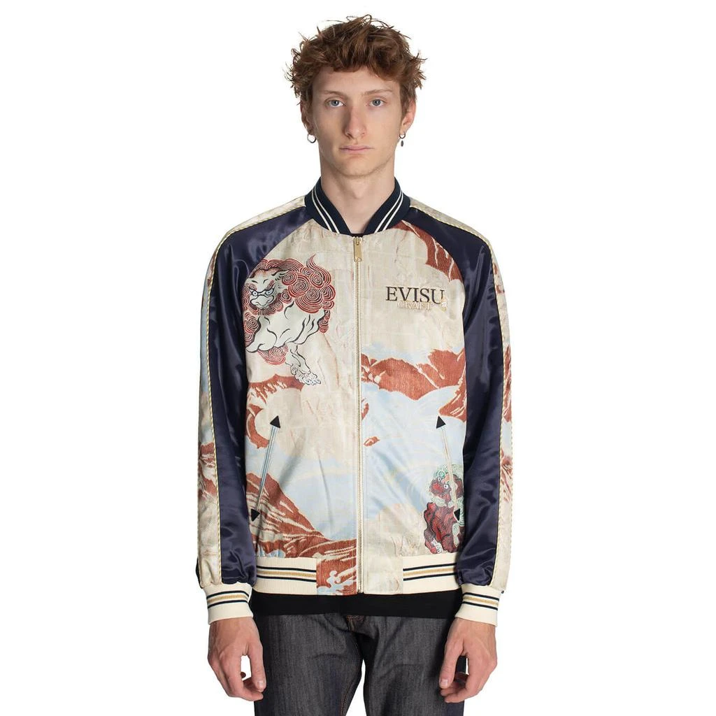 商品Evisu|EVISU Komainu Brocade pattern jacket,价格¥3027,第2张图片详细描述