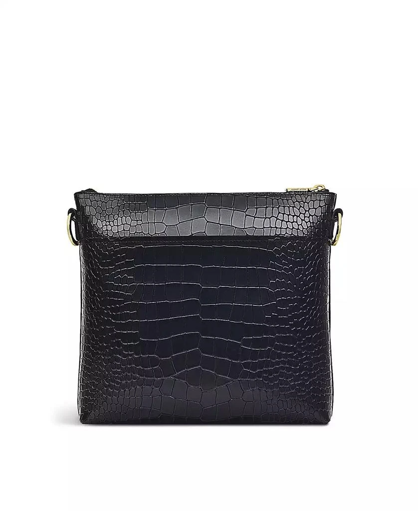 Women's Pockets 2.0 Faux Croc Small Zip Top Crossbody 商品