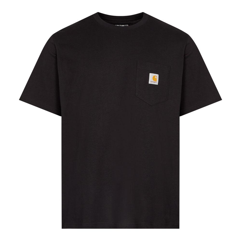 Carhartt WIP Pocket T-Shirt - Black商品第1张图片规格展示