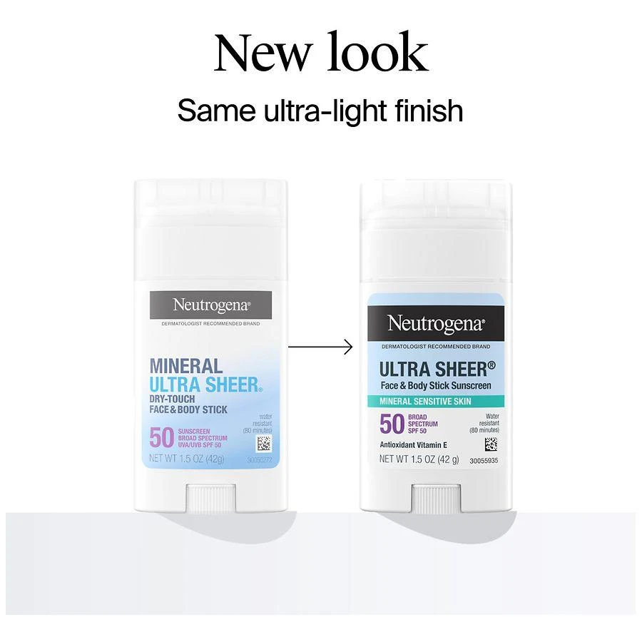 商品Neutrogena|SPF 50 Zinc Mineral Sunscreen Stick,价格¥140,第2张图片详细描述