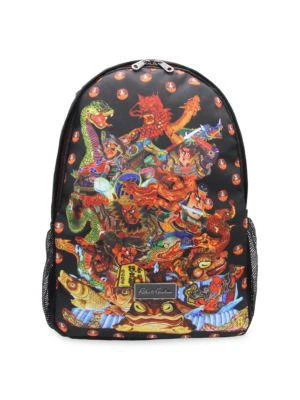 商品Robert Graham|Komaki Samurai Dragon Graphic Backpack,价格¥789,第1张图片