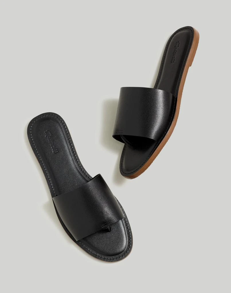 商品Madewell|The Boardwalk Post Slide Sandal,价格¥319,第1张图片