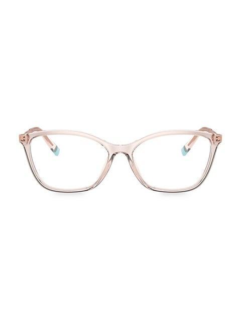 商品Tiffany & Co.|53MM Butterfly Optical Eyeglasses,价格¥1970,第1张图片