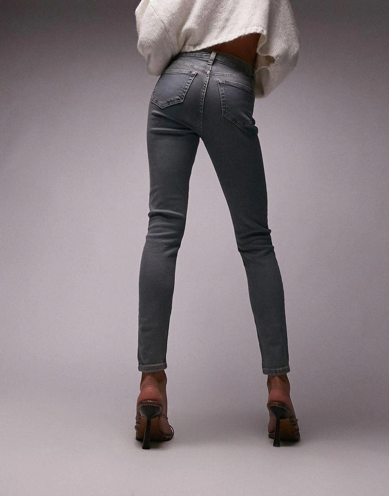 商品Topshop|Topshop Jamie jeans in dirty green,价格¥192,第3张图片详细描述