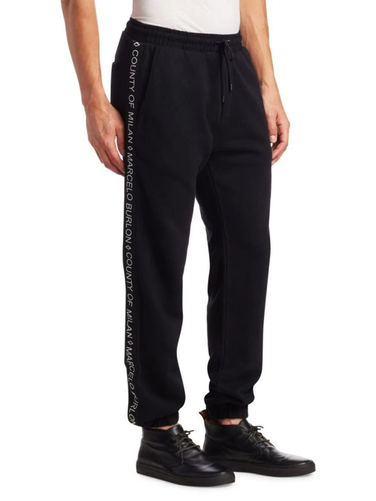 商品Marcelo Burlon|Mako Cotton Jogger Jeans,价格¥2176,第3张图片详细描述