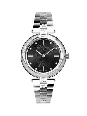 商品Versace|38MM Stainless Steel Bracelet Watch,价格¥2932,第1张图片