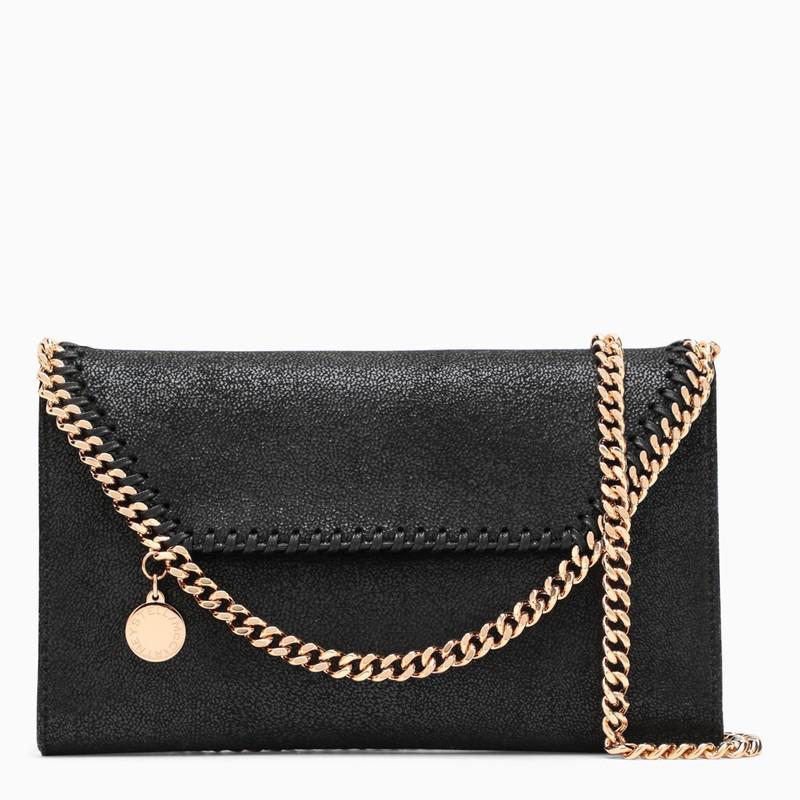 商品Stella McCartney|Black mini cross-body bag,价格¥3968,第1张图片