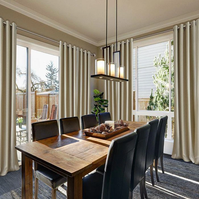 商品Elrene Home Fashions|Connor Solid Indoor/Outdoor Curtain Panel, 52" x 108",价格¥824,第3张图片详细描述