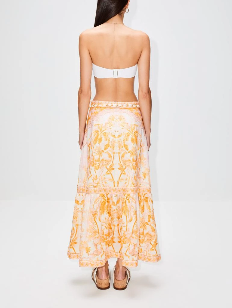 商品Zimmermann|Lyre Frill Hem Skirt,价格¥1214,第4张图片详细描述