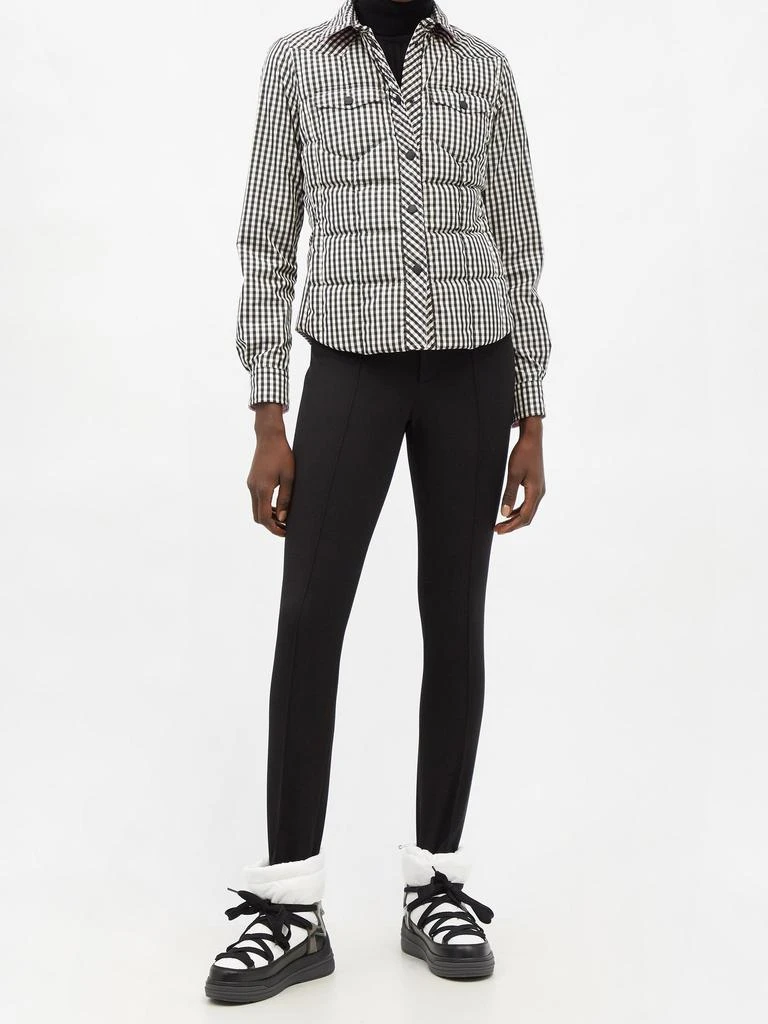 Nangy check quilted down mid-layer jacket 商品