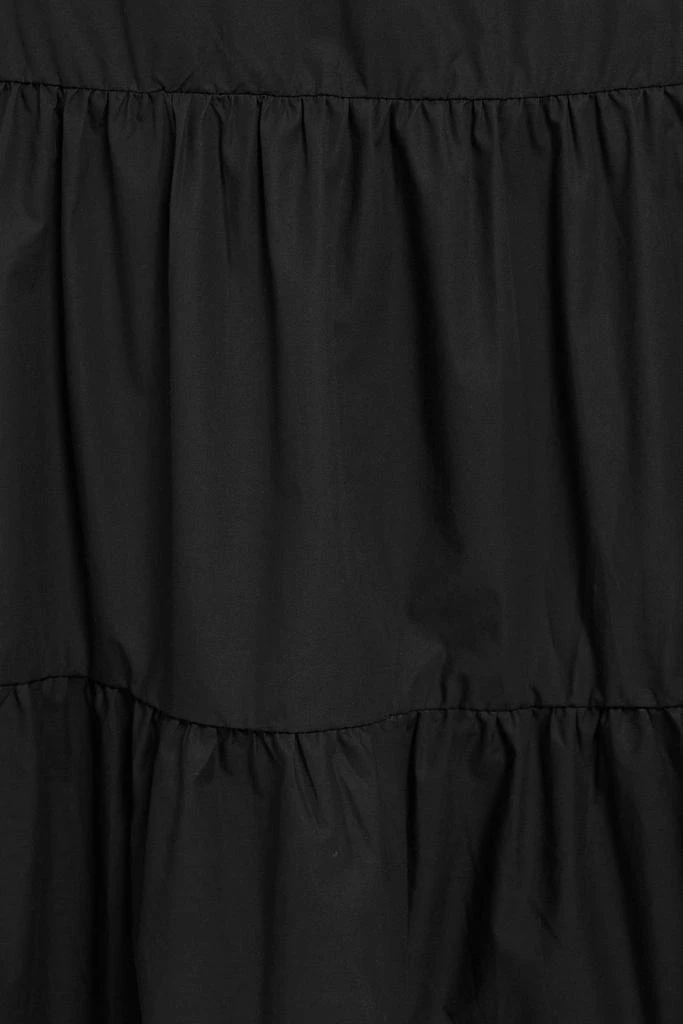商品IRIS & INK|Esther gathered organic cotton-poplin midi dress,价格¥536,第1张图片