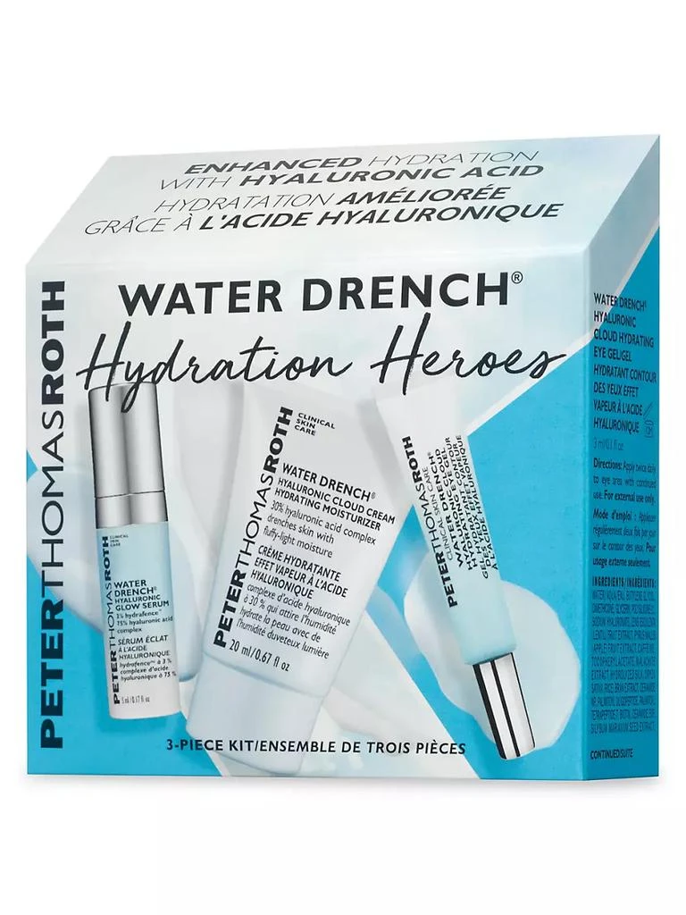 商品Peter Thomas Roth|Water Drench® Hydration Heroes 3-Piece Kit,价格¥113,第2张图片详细描述