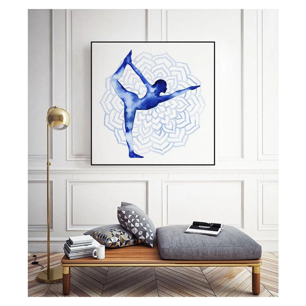 20" x 20" Yoga Flow I Art Block Framed Canvas 商品