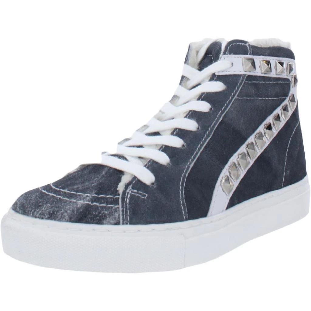 商品Steve Madden|Steve Madden Womens Tracey Suede Studded Casual and Fashion Sneakers,价格¥84,第1张图片