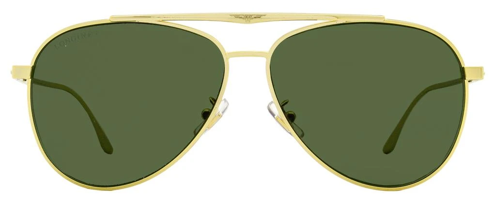 商品Longines|Longines Unisex Pilot Sunglasses LG0005-H 30N Endura Gold  59mm,价格¥1412,第2张图片详细描述