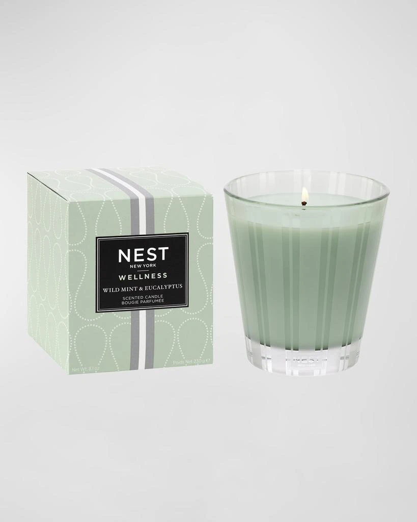 商品NEST New York|8.1 oz. Wild Mint & Eucalyptus Classic Candle,价格¥368,第1张图片