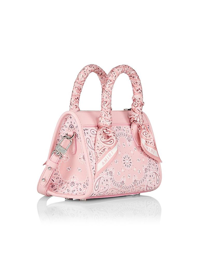 AMIRI Bandana Leather Triangle Bag - Tote Bags - Free