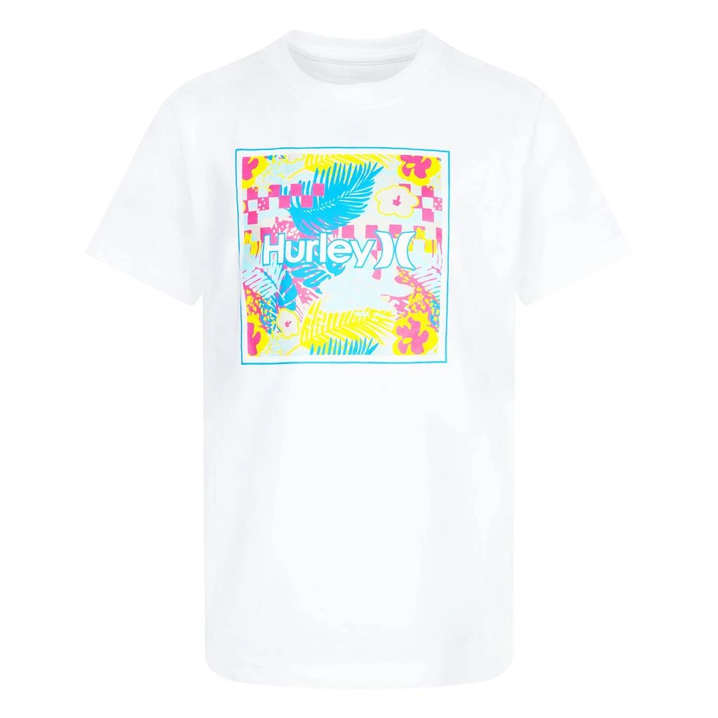 商品Hurley|One and Only Box Fill Graphic T-Shirt (Little Kids),价格¥114,第1张图片详细描述