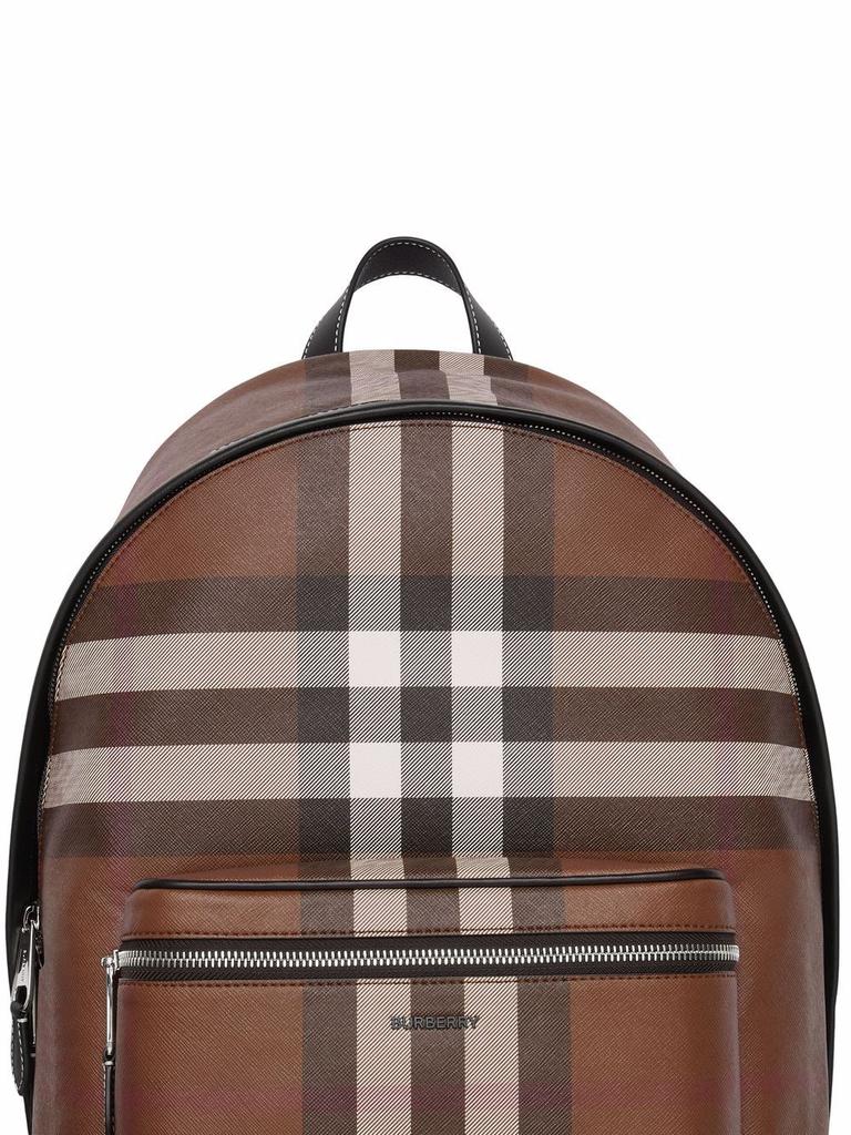 BURBERRY - Jett Check Motif Backpack商品第3张图片规格展示