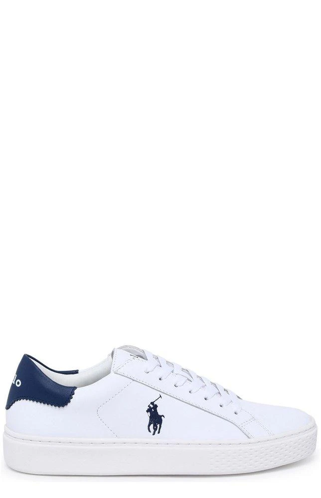 商品Ralph Lauren|Polo Ralph Lauren Logo Embroidered Sneakers,价格¥879,第1张图片