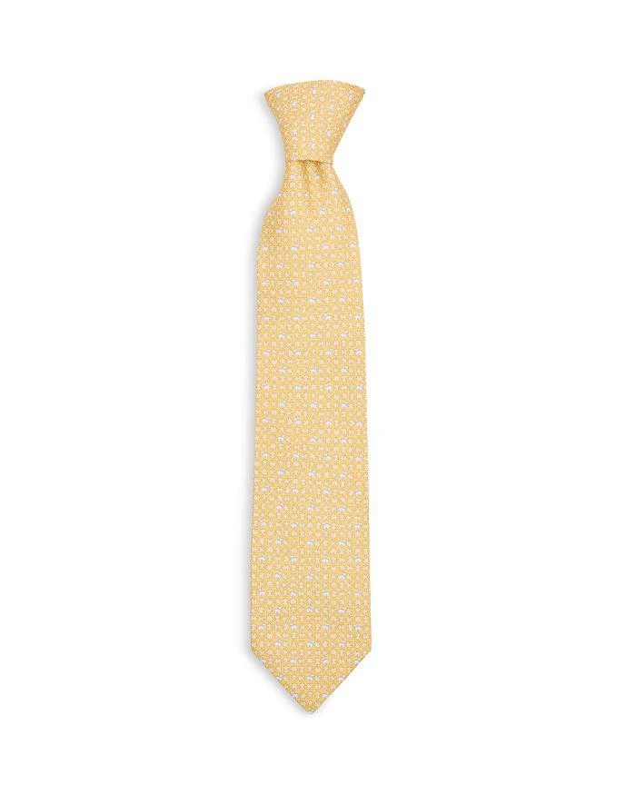 商品Salvatore Ferragamo|Silk Classic Puzzle Dog Tie,价格¥1228,第2张图片详细描述