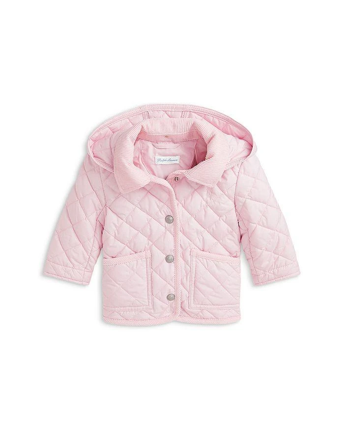 商品Ralph Lauren|Girls' Quilted Barn Jacket - Baby,价格¥307,第1张图片