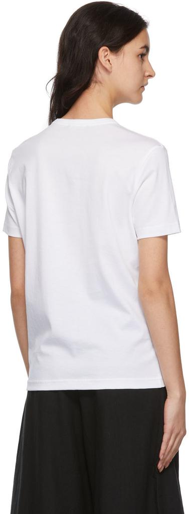 White Slim Fit T-Shirt商品第3张图片规格展示