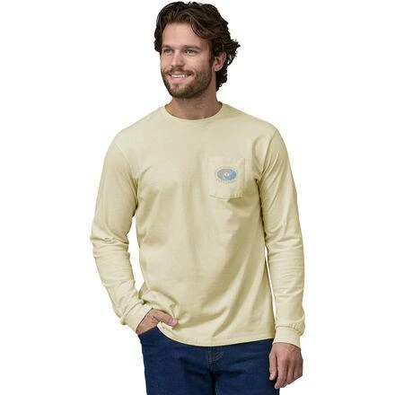 商品Patagonia|Snowstitcher Pocket Long-Sleeve Responsibili-Tee - Men's,价格¥228,第4张图片详细描述