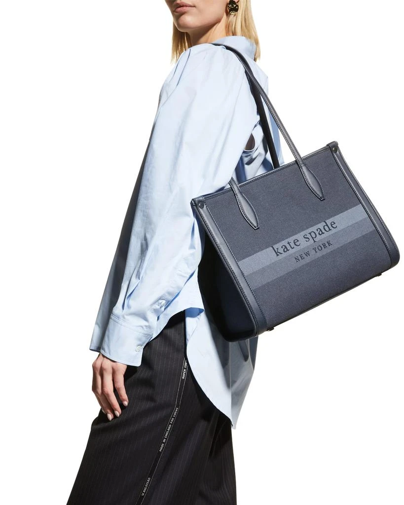 商品Kate Spade|market medium denim tote bag,价格¥1781,第2张图片详细描述