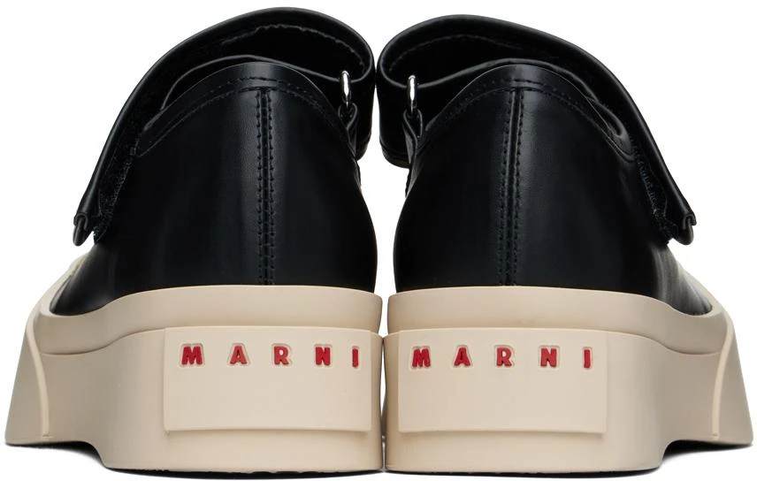 商品Marni|Black Pablo Mary Jane Ballerina Flats,价格¥2075,第2张图片详细描述