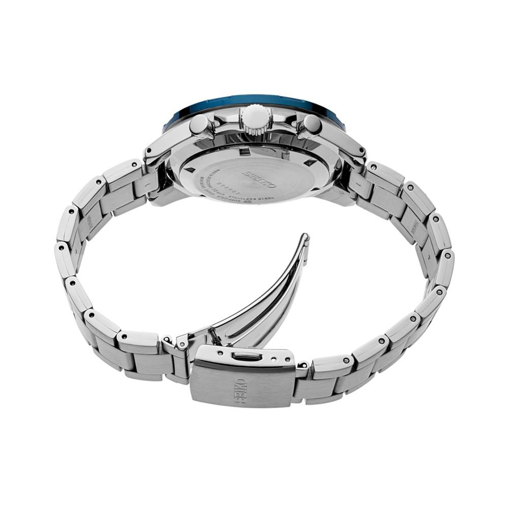 Men's Chronograph Stainless Steel Bracelet Watch 43.9mm商品第3张图片规格展示