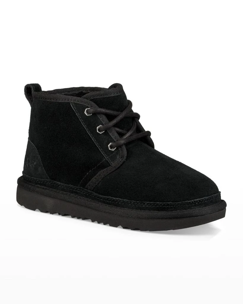 商品UGG|Neumel Suede Lace-Up Boots, Kids,价格¥889,第1张图片
