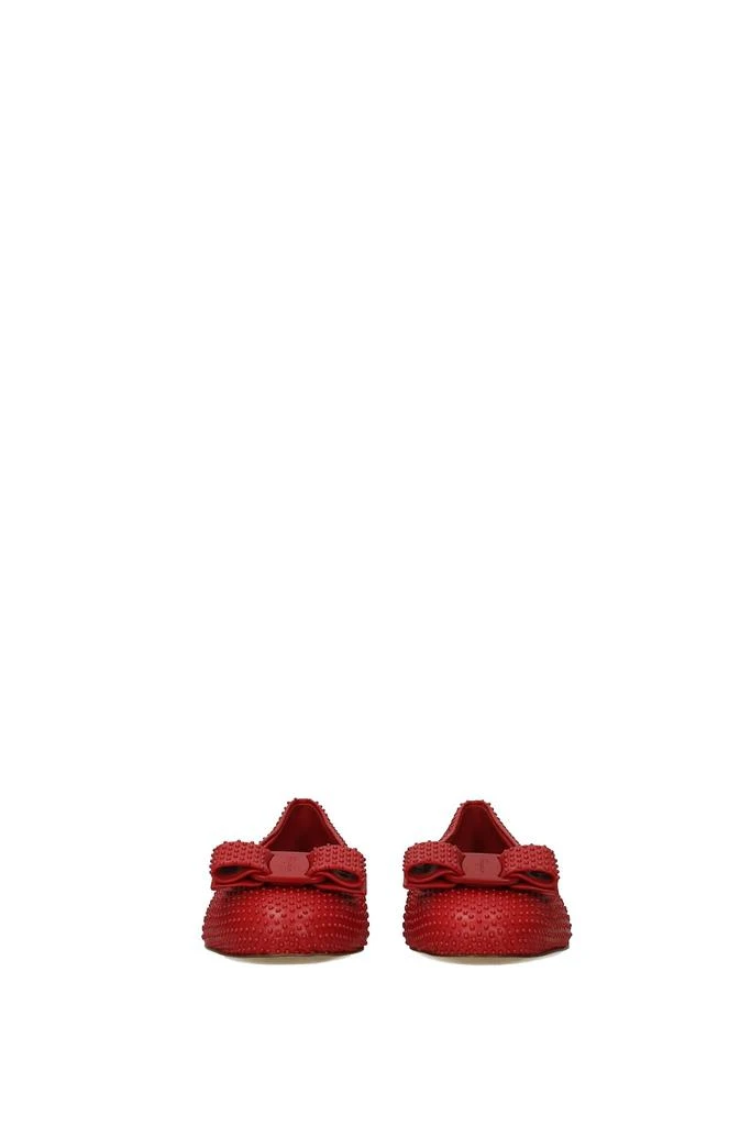 商品Salvatore Ferragamo|Ballet flats varinach Leather Red,价格¥2259,第3张图片详细描述
