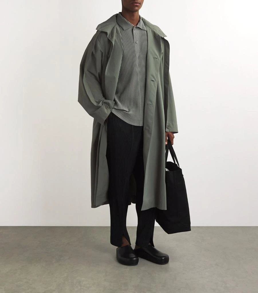 商品Homme Plissé Issey Miyake|Hooded Raincoat,价格¥10119,第2张图片详细描述