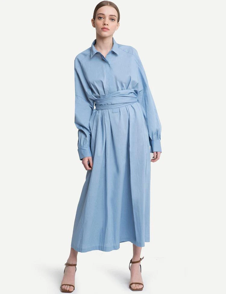Charme Wrap Shirt Dress 商品