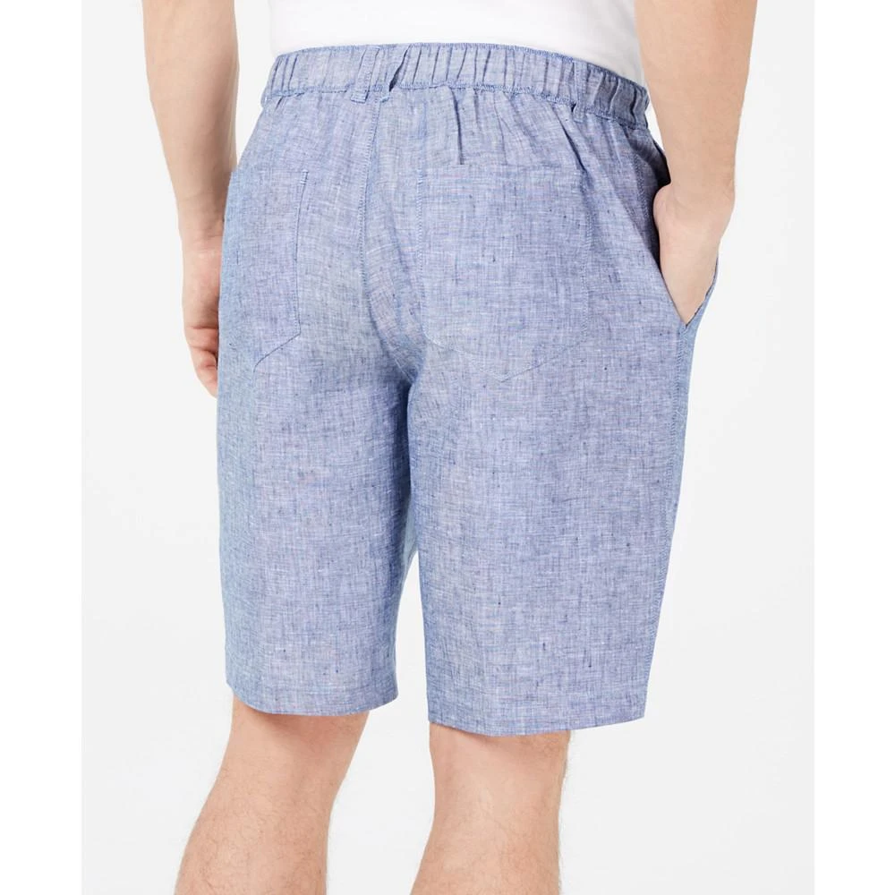 商品Tasso Elba|Men's Linen Drawstring Shorts, Only at Macy's 短裤,价格¥111,第3张图片详细描述