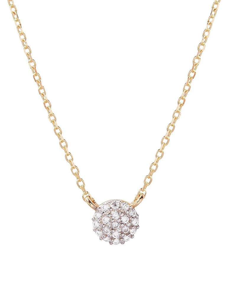 商品brook & york|Marlow 14K Yellow Gold & 0.07 TCW Lab-Grown Diamond Pendant Necklace,价格¥2515,第1张图片