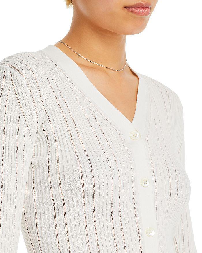 商品3.1 Phillip Lim|Variegated Rib Cropped Cardigan,价格¥3186,第5张图片详细描述