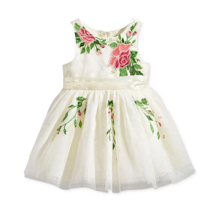 商品Nanette Lepore|Floral Embroidered Tulle Dress, Baby Girls (0-24 months),价格¥262,第1张图片