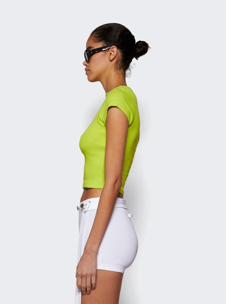 商品Jean Paul Gaultier|Cropped Patch T-Shirt Lime,价格¥1761,第4张图片详细描述